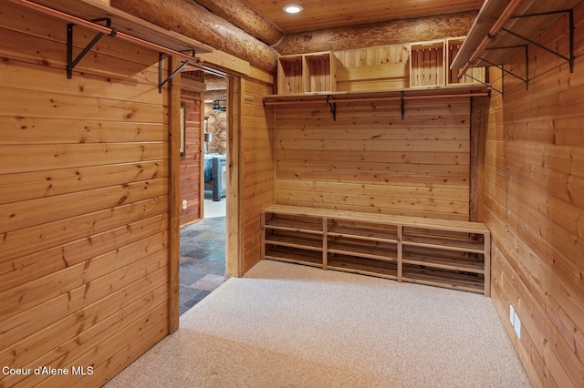 17442 S Painted Rose Rd, Worley, ID 83876 - spacious closet with carpet