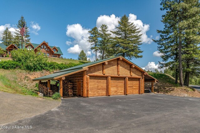 17442 S Painted Rose Rd, Worley, ID 83876 - garage featuring a detached garage