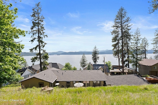 2406 S Silver Beach Rd, Coeur Dalene, ID 83814 - water view with mountains