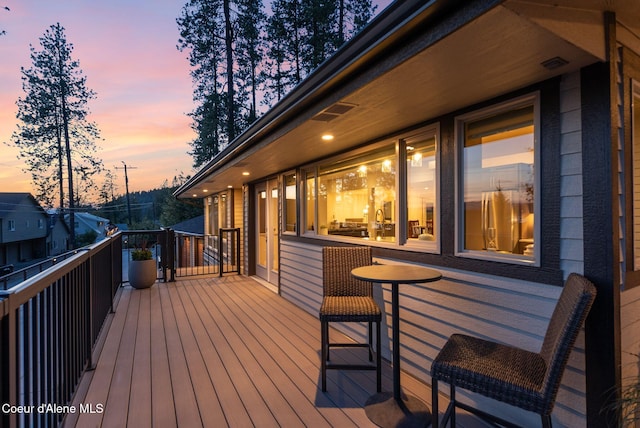 2406 S Silver Beach Rd, Coeur Dalene, ID 83814 - view of deck