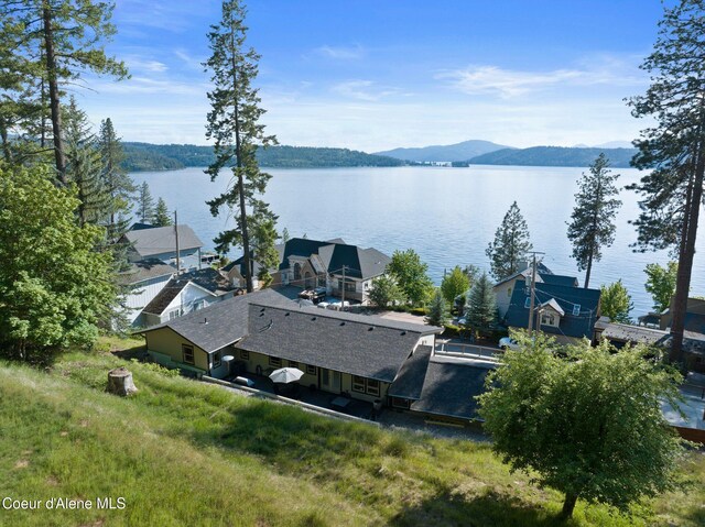 2406 S Silver Beach Rd, Coeur Dalene, ID 83814 - water view with mountains