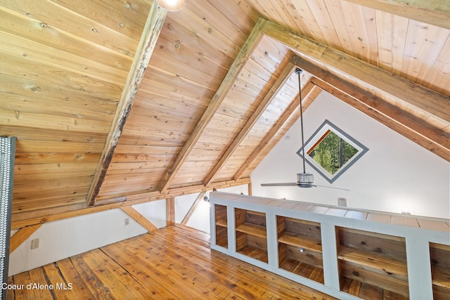 99 Broten Way, Sagle, ID 83860 - bonus room with wooden ceiling and hardwood / wood-style flooring