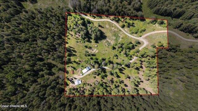 99 Broten Way, Sagle, ID 83860 - view of property location with property boundaries highlighted