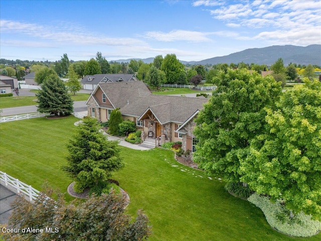 1874 W Polo Green Ave, Post Falls, ID 83854 - view of subject property featuring a mountain backdrop