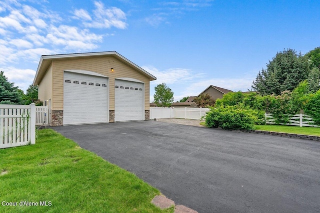 1874 W Polo Green Ave, Post Falls, ID 83854 - view of detached garage