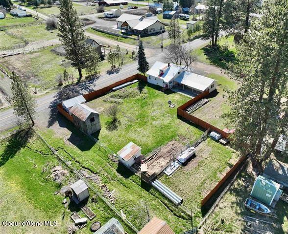 602 Spalding Ave, Winchester, ID 83555 - bird's eye view