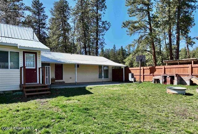 602 Spalding Ave, Winchester, ID 83555 - view of yard