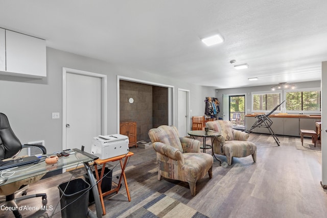 5005 W Cougar Estates Rd, Coeur Dalene, ID 83814 - office featuring wood finished floors