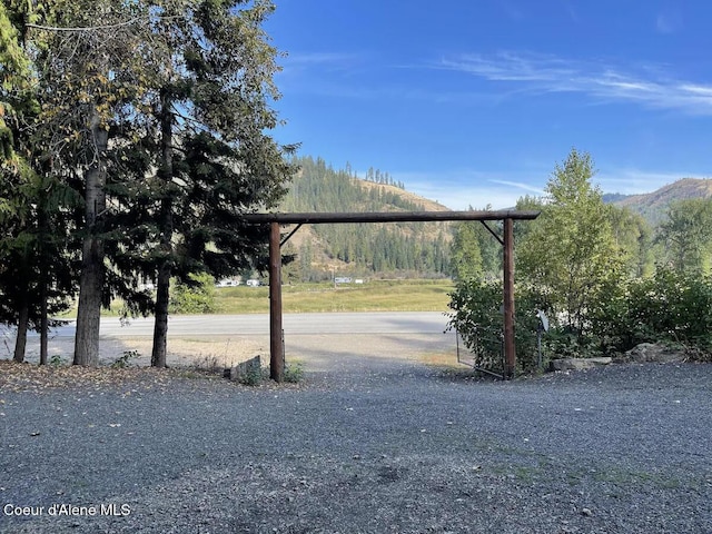 19118 St Joe River Rd, Calder, ID 83808 - view of yard with a mountain view