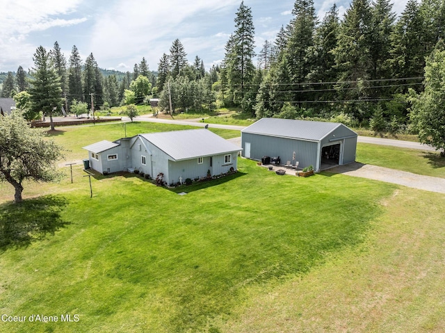 13744 N Hauser Lake Rd, Hauser, ID 83854 - aerial view of property and surrounding area