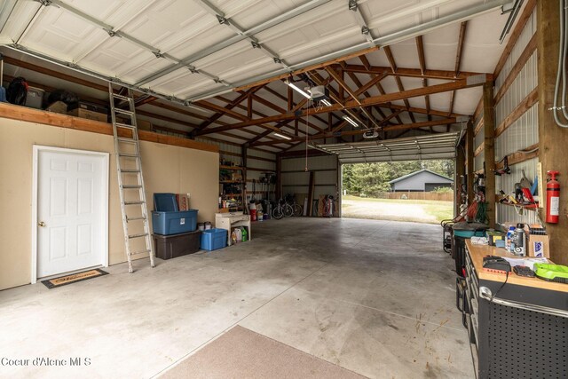 13744 N Hauser Lake Rd, Hauser, ID 83854 - view of garage