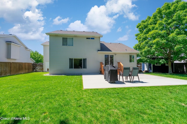 1800 N Willamette Dr, Post Falls, ID 83854 - back of house featuring a patio area