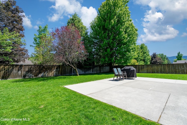 1800 N Willamette Dr, Post Falls, ID 83854 - view of yard with a patio
