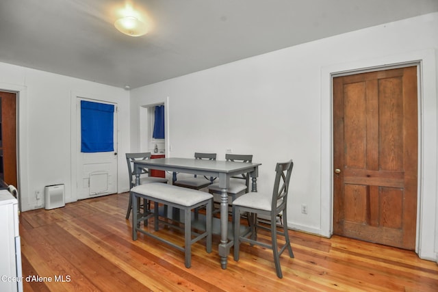 108 E Lincoln Ct, Harrison, ID 83833 - dining space featuring light wood-style flooring