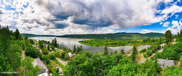 108 E Lincoln Ct, Harrison, ID 83833 - view of mountain background featuring a large body of water