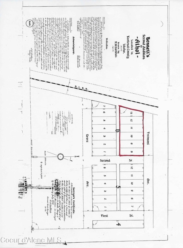 30625 Pastime St, Athol, ID 83801 - map of parcels