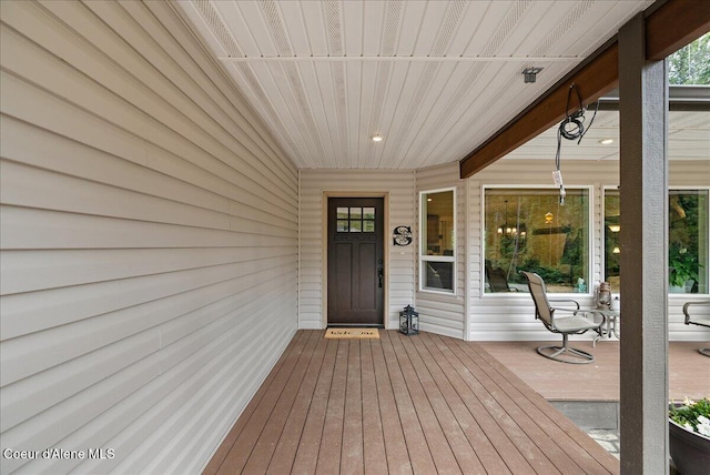 12671 E Trout Pond Rd, Athol, ID 83801 - view of wooden terrace