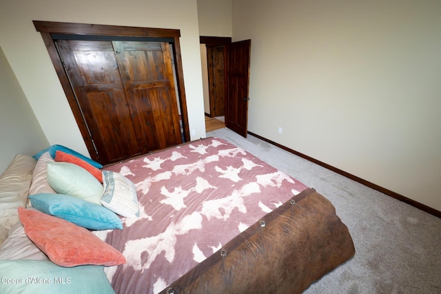 9057 W Benton Way, Coeur Dalene, ID 83814 - carpeted bedroom featuring a closet and baseboards