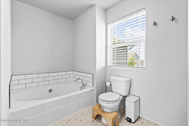 1482 N Skykomish Dr, Post Falls, ID 83854 - full bath with toilet, a bath, and baseboards