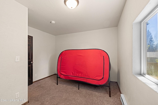 5739 W Maine St, Spirit Lake, ID 83869 - carpeted bedroom with multiple windows and baseboards