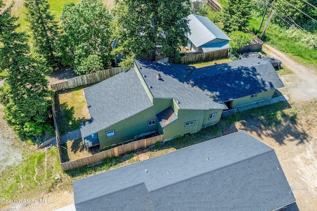 5739 W Maine St, Spirit Lake, ID 83869 - view from above of property