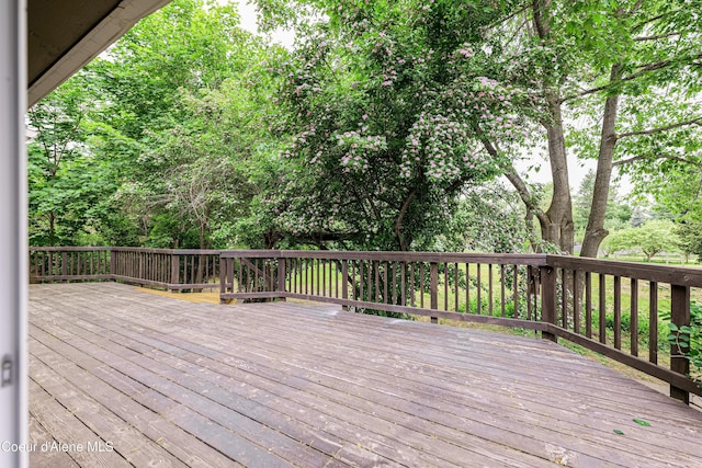 3809 N Moccasin Rd, Coeur Dalene, ID 83815 - view of deck