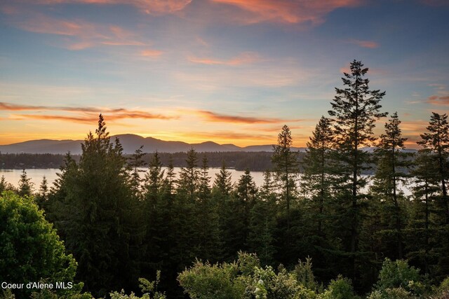 9298 N Clarkview Pl, Hayden, ID 83835 - mountain view featuring a large body of water
