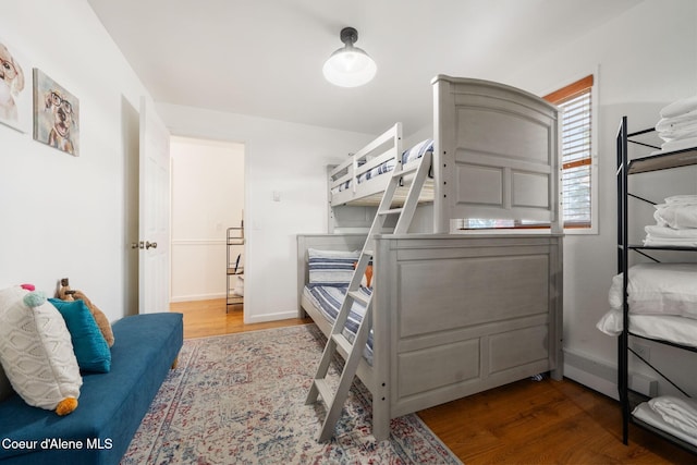 9298 N Clarkview Pl, Hayden, ID 83835 - bedroom featuring wood finished floors and baseboards