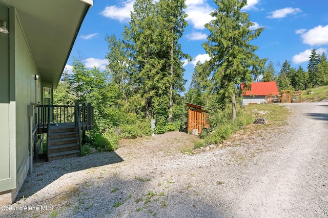 723 Trout Crk Rd, Sandpoint, ID 83864 - view of yard
