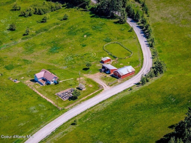 25024 N Derting Rd, Hayden, ID 83835 - overview of rural landscape