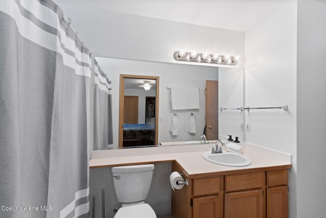 3149 N 12th St, Coeur Dalene, ID 83814 - full bathroom featuring vanity and toilet