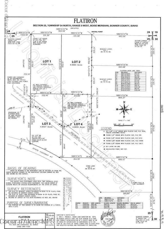NKALOT3 Flat Iron, Spirit Lake, ID 83869