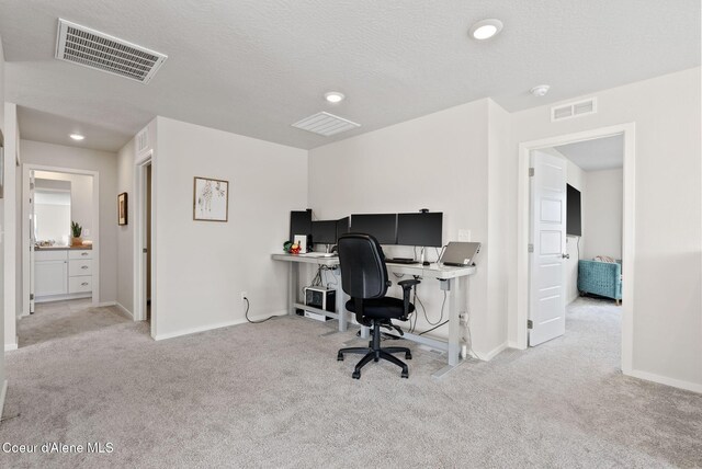 3062 N Coco St, Post Falls, ID 83854 - carpeted office with baseboards and recessed lighting