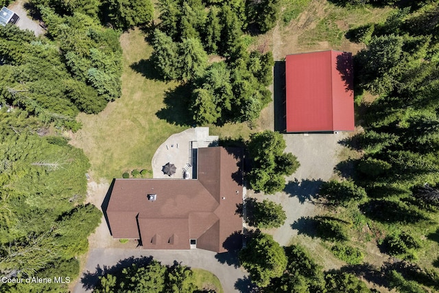 25400 N Lantern Hill Rd, Rathdrum, ID 83858 - aerial view of property and surrounding area