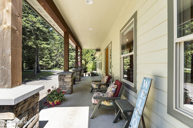 25400 N Lantern Hill Rd, Rathdrum, ID 83858 - view of porch