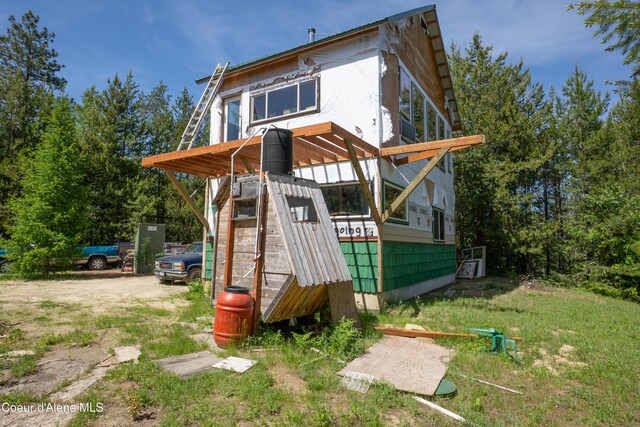 859 Otter Ln, Bonners Ferry, ID 83805 - view of rear view of house