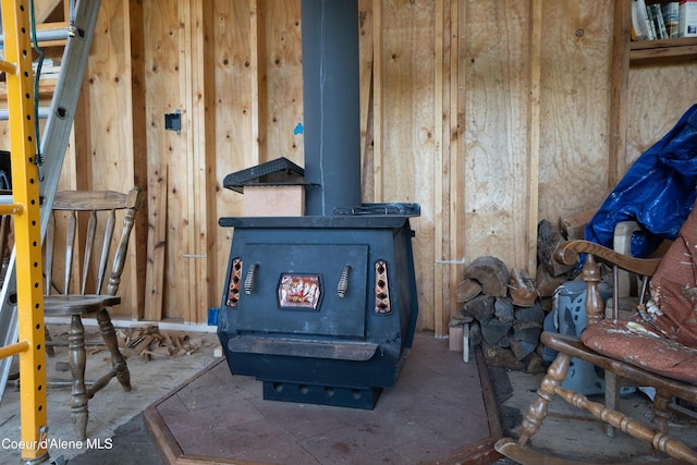 859 Otter Ln, Bonners Ferry, ID 83805 - detailed view of a wood stove