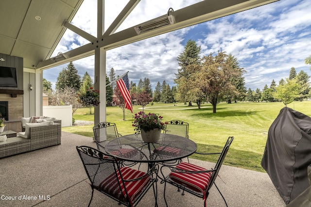 10383 N Morris Rd, Hayden Lake, ID 83835 - view of patio / terrace featuring outdoor dining space