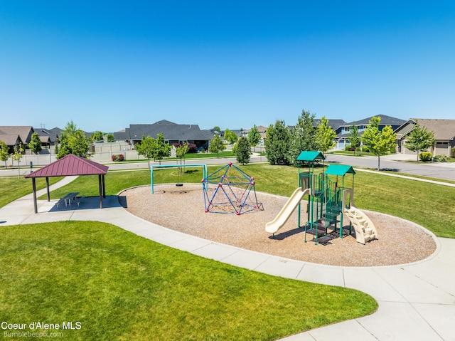 4281 N Shelburne Loop, Post Falls, ID 83854 - community play area with a residential view and a yard