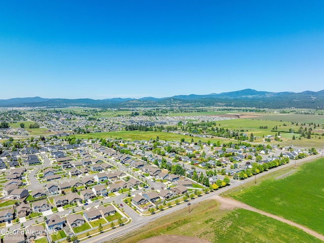 4281 N Shelburne Loop, Post Falls, ID 83854 - aerial view of mountains