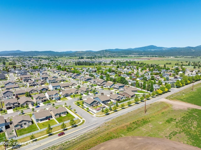 4281 N Shelburne Loop, Post Falls, ID 83854 - aerial view of mountains
