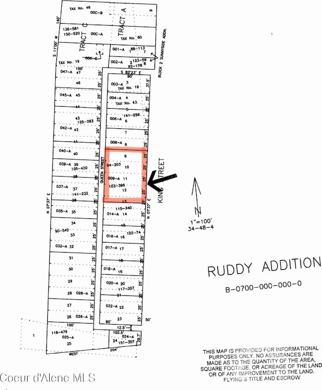 124 King St, Wallace, ID 83873 - view of miscellaneous document