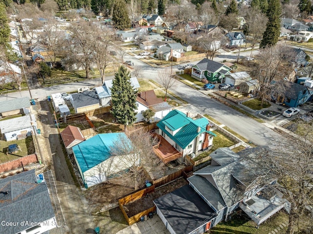 721 N A St, Coeur Dalene, ID 83814 - aerial perspective of suburban area