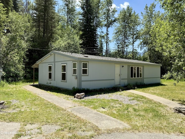 1068 Moon Gulch Rd, Kellogg, ID 83837 - view of front of property featuring a front lawn