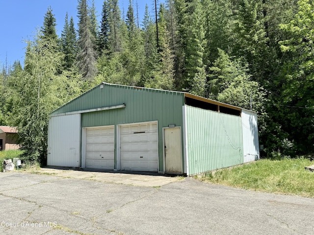 1068 Moon Gulch Rd, Kellogg, ID 83837 - view of detached garage
