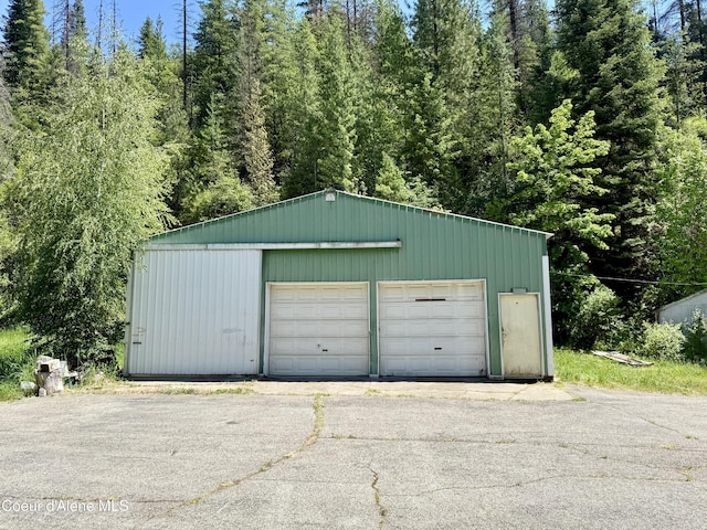1068 Moon Gulch Rd, Kellogg, ID 83837 - view of detached garage