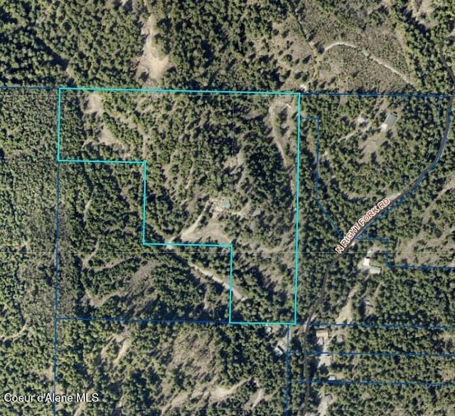 17461 N Right Fork Rd, Hauser, ID 83854 - map of property location
