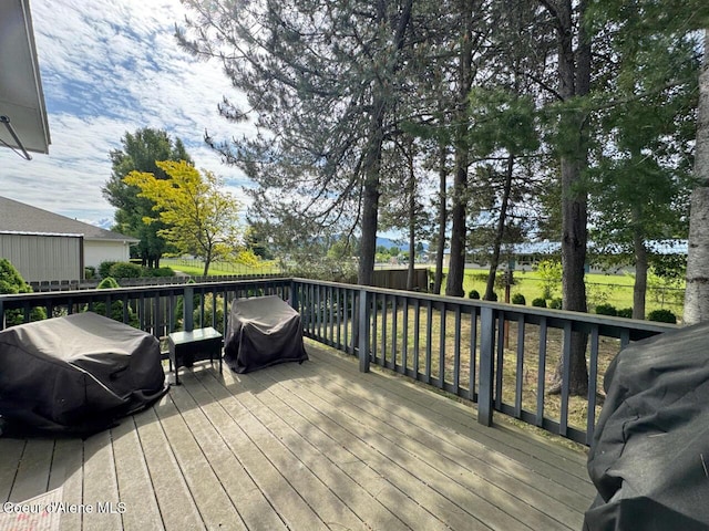 1601 Sequoia St, Sandpoint, ID 83864 - deck featuring a grill