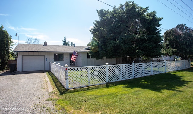 3420 E Poleline Ave, Post Falls, ID 83854 - view of front of property featuring driveway and an attached garage