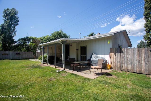 3420 E Poleline Ave, Post Falls, ID 83854 - back of property featuring a patio